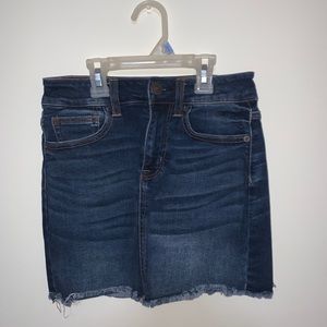 jean skirt